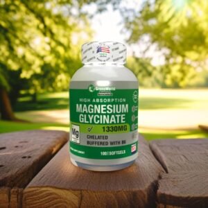 Glicinato de Magnesio -Relajación, Energía y Digestión Sin Problemas-