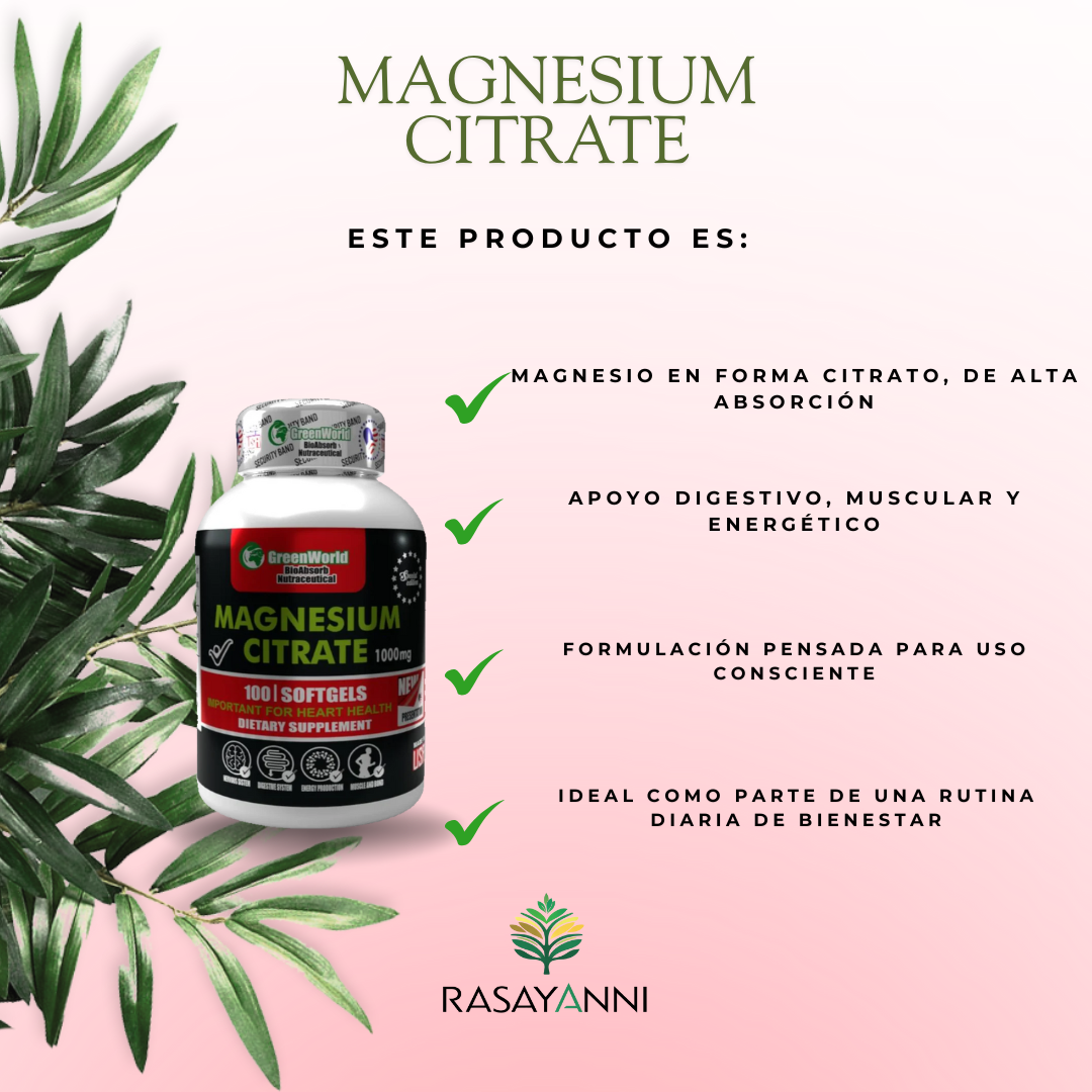 Citrato de Magnesio -Relajación Muscular y Energía Celular- - Image 6
