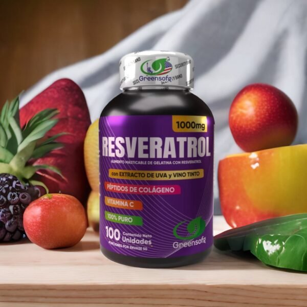 Resveratrol -Más Energía, Juventud y Bienestar en tu Vida-